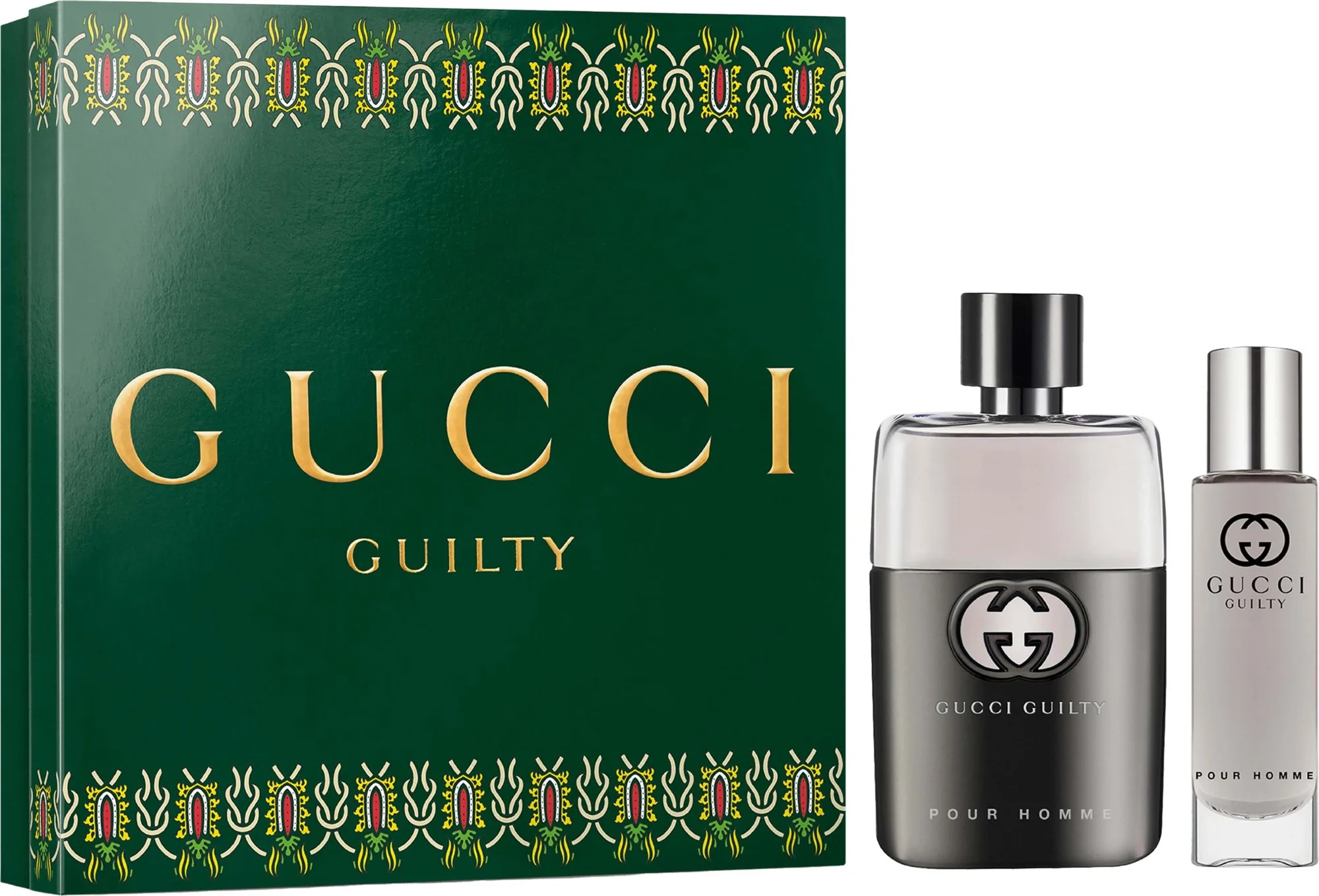 Gucci Gift Set Guilty Pour Homme EdT 50 ml + Travel Spray 15 ml