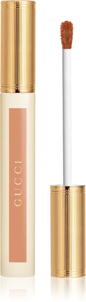 Gucci Glow Oil-In-Water Tint Liquid Lipstick skinnende fugtgivende flydende læbestift Skygge 130 Elsa Hazel 6.5 ml