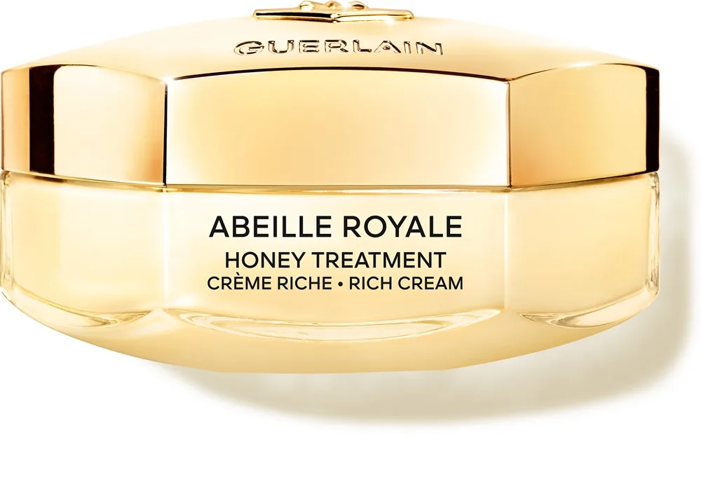 GUERLAIN Abeille Royale Honey Treatment Rich Cream ravitseva ja ryppyjä ehkäisevä voide täytettävä 50 ml