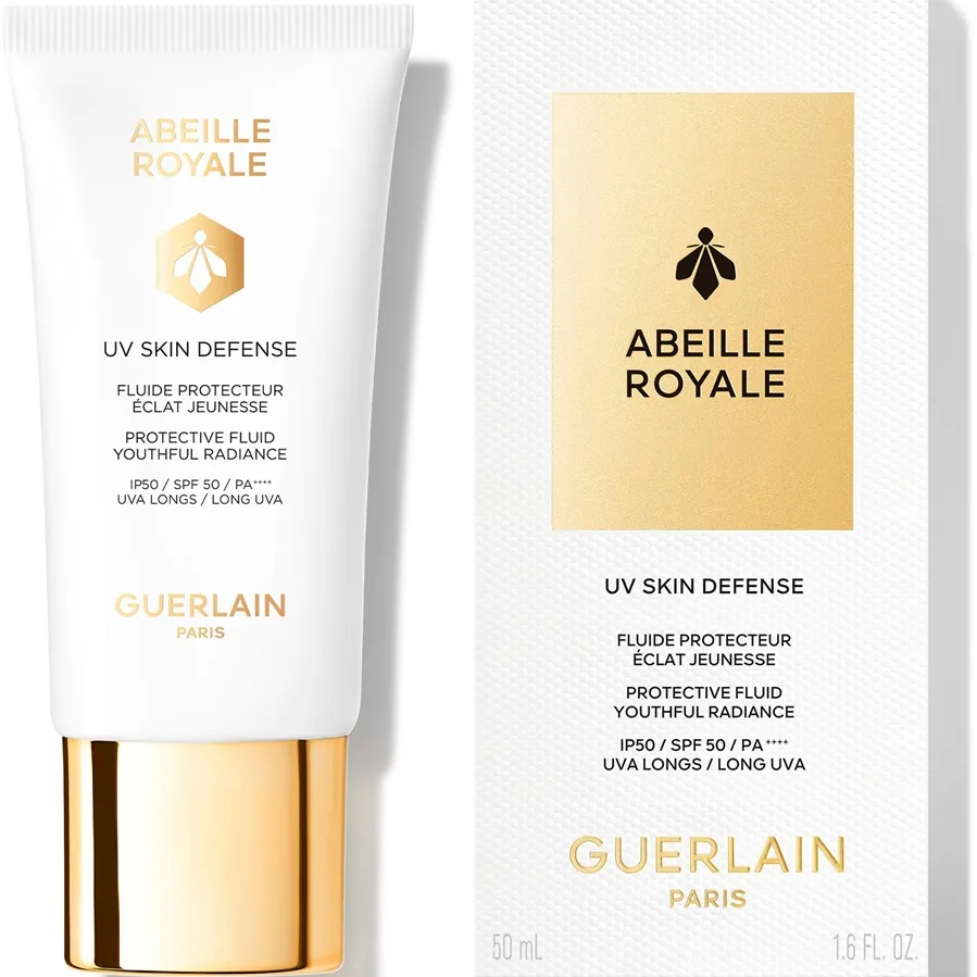 GUERLAIN Abeille Royale UV Skin Defense Skyddande ansiktskräm SPF 50 50 ml