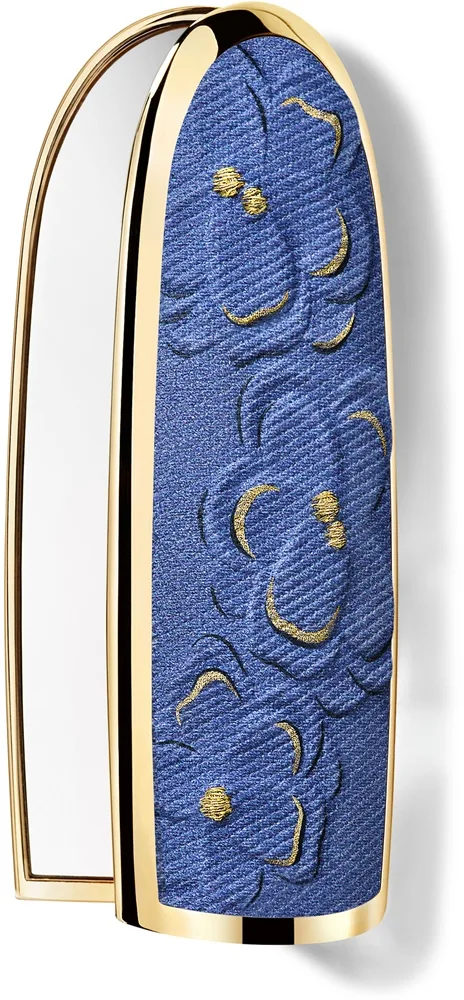 GUERLAIN Blooming Denim Rouge G huulipunakotelo mukana peili Cherry Blossom 1 kpl