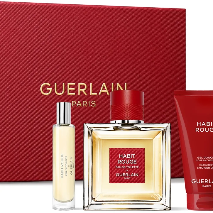GUERLAIN Habit Rouge gaveeske begrenset utgave for menn