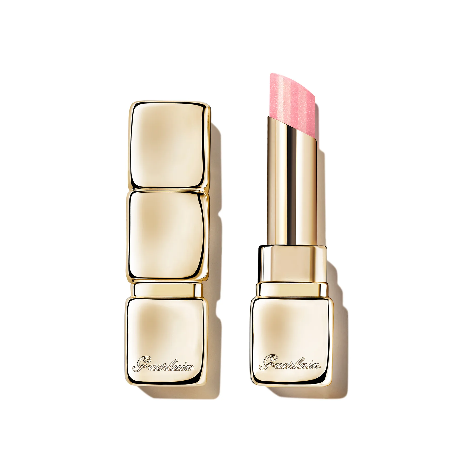 GUERLAIN KissKiss Bee Glow ravitseva ja kosteuttava huulibalsami sävy 358 Pearly Rose 3.2 g