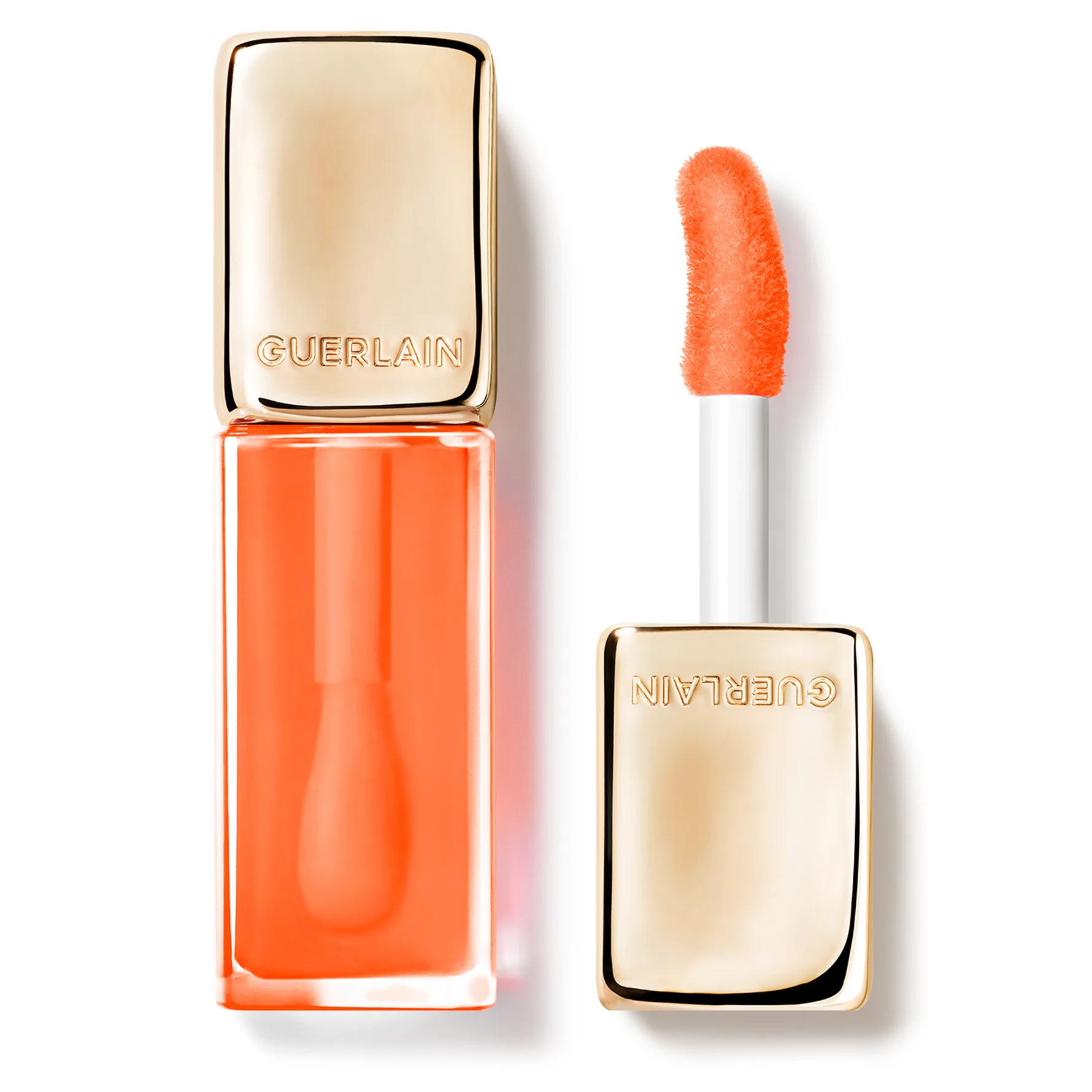 GUERLAIN KissKiss Bee Glow Oil huuliöljy sisältää hunajaa sävy 319 Peach Glow 9,5 ml