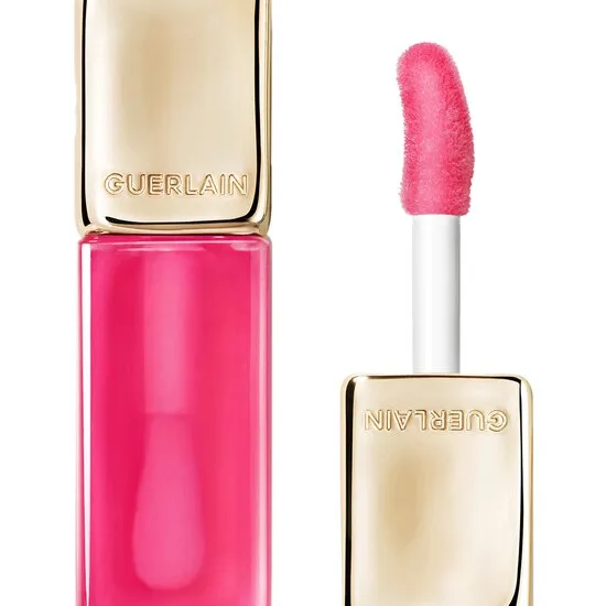 GUERLAIN KissKiss Bee Glow Oil Läppolja med honung Skugga 458 Pop Rose Glow 9.5 ml