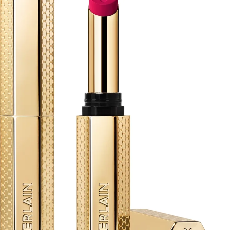 GUERLAIN KissKiss ylellinen huulipuna täytettävä sävy 391 Vibrant Rose 1.85 g
