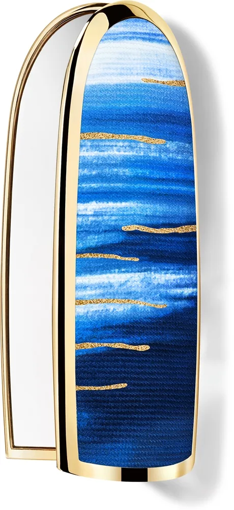 GUERLAIN L'Heure Bleue Double Mirror Jewel Case Lippenstift-Etui mit Spiegel Bleu Reverie 1 St.