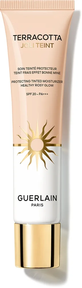 GUERLAIN Terracotta Joli Teint Protecting Tinted Moisturizer Lysnende foundation til et naturligt udseende SPF 20 Skygge 00 Rosy 30 ml