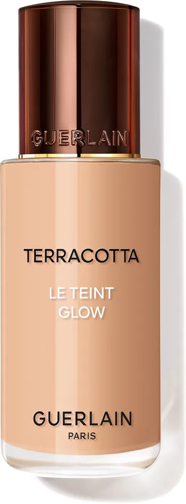 GUERLAIN Terracotta Le Teint Glow nestemäinen kirkastava meikkivoide luonnolliseen ilmeeseen sävy 3,5N Neutral 35 ml