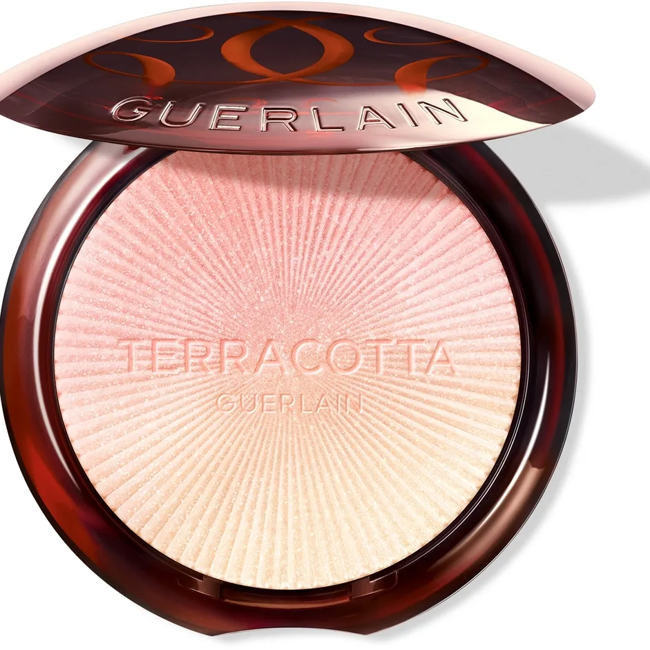 GUERLAIN The Tale Of Wonders Terracotta Highlighter Begrænset udgave Skygge Rosy Gleam 10 g