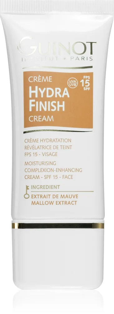 Guinot Hydra Finish kevyt sävyttävä ja kosteuttava voide SPF 15 30 ml