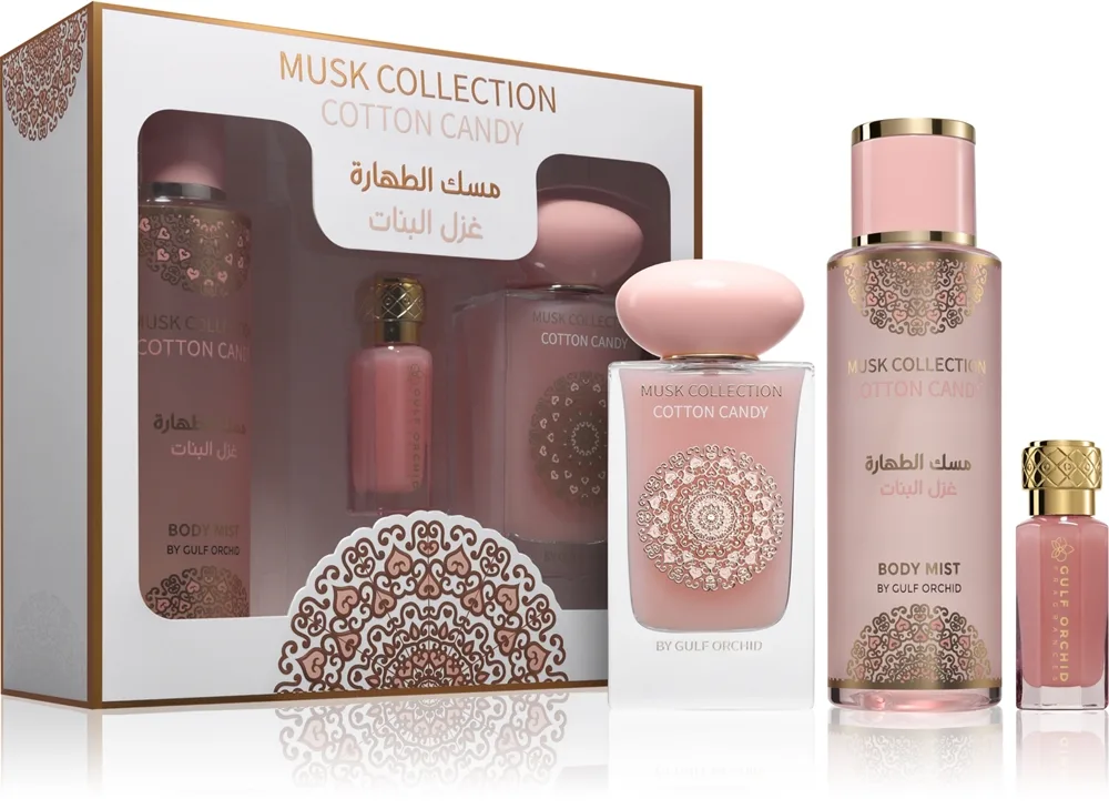 Gulf Orchid Musk Collection Cotton Candy lahjasetti unisex