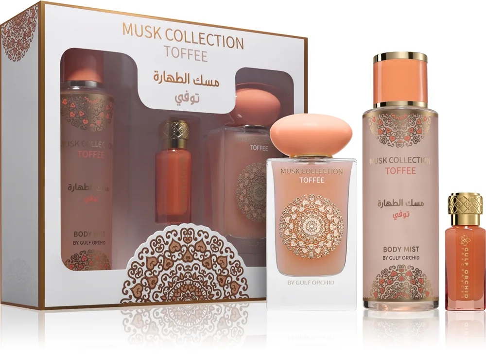 Gulf Orchid Musk Collection Toffee Musk Presentförpackning Unisex
