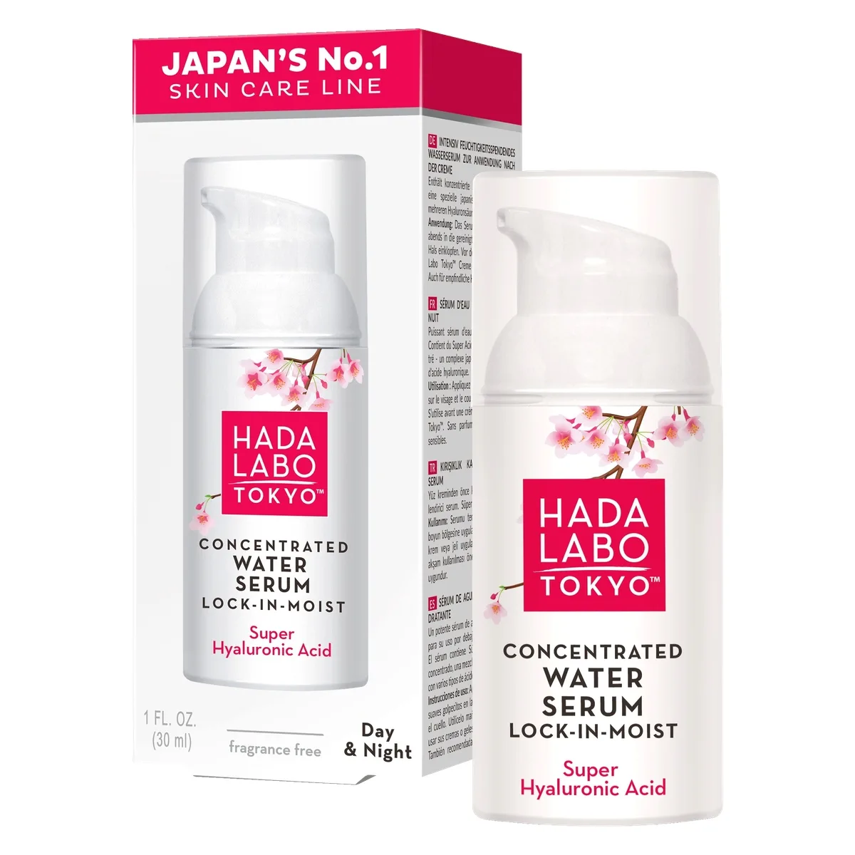 Hada Labo Tokyo Concentrated Water Serum Lock-in-Moist 30 ml