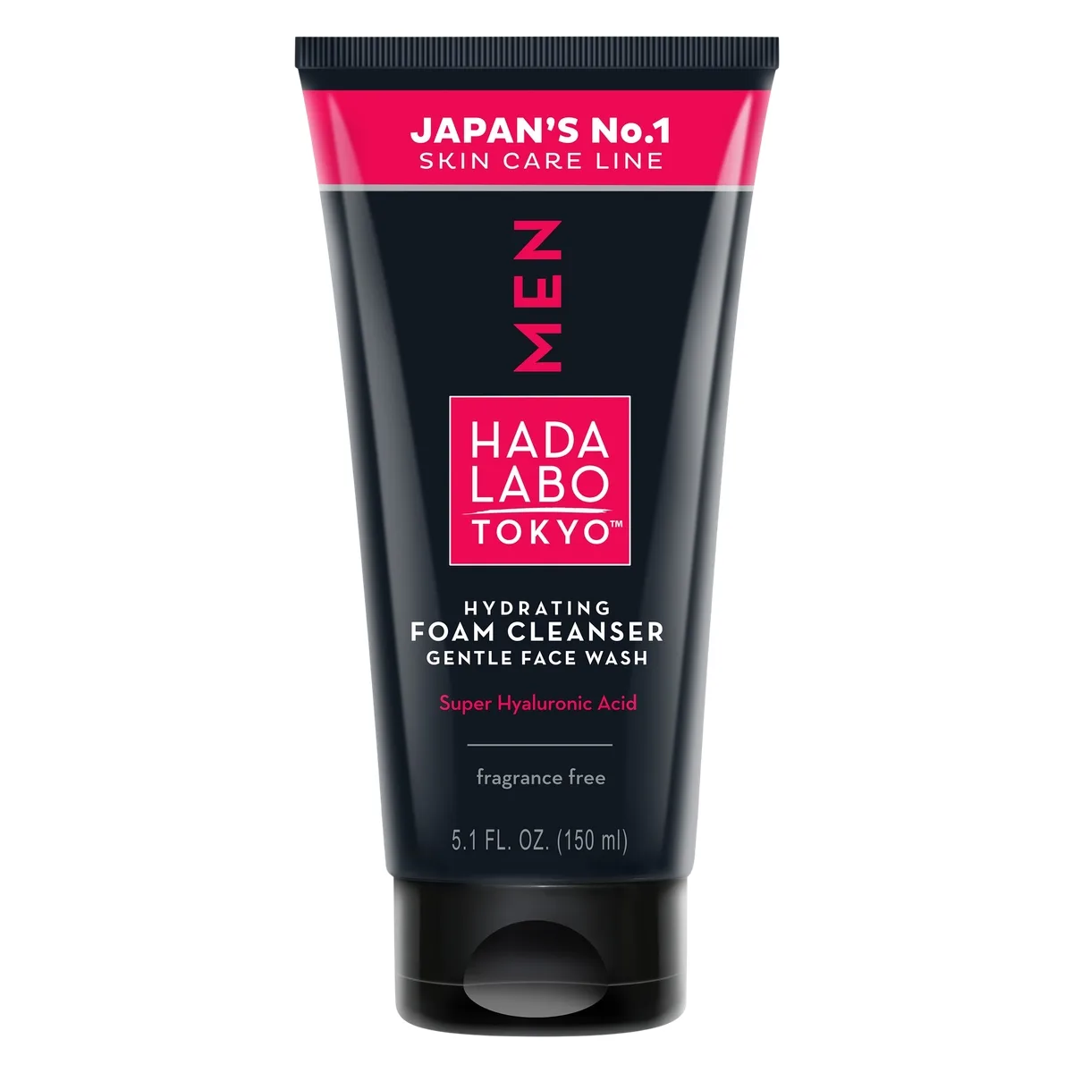 HADA LABO TOKYO MEN Hydrating Foam Cleanser Gentle Face Wash 150 ml