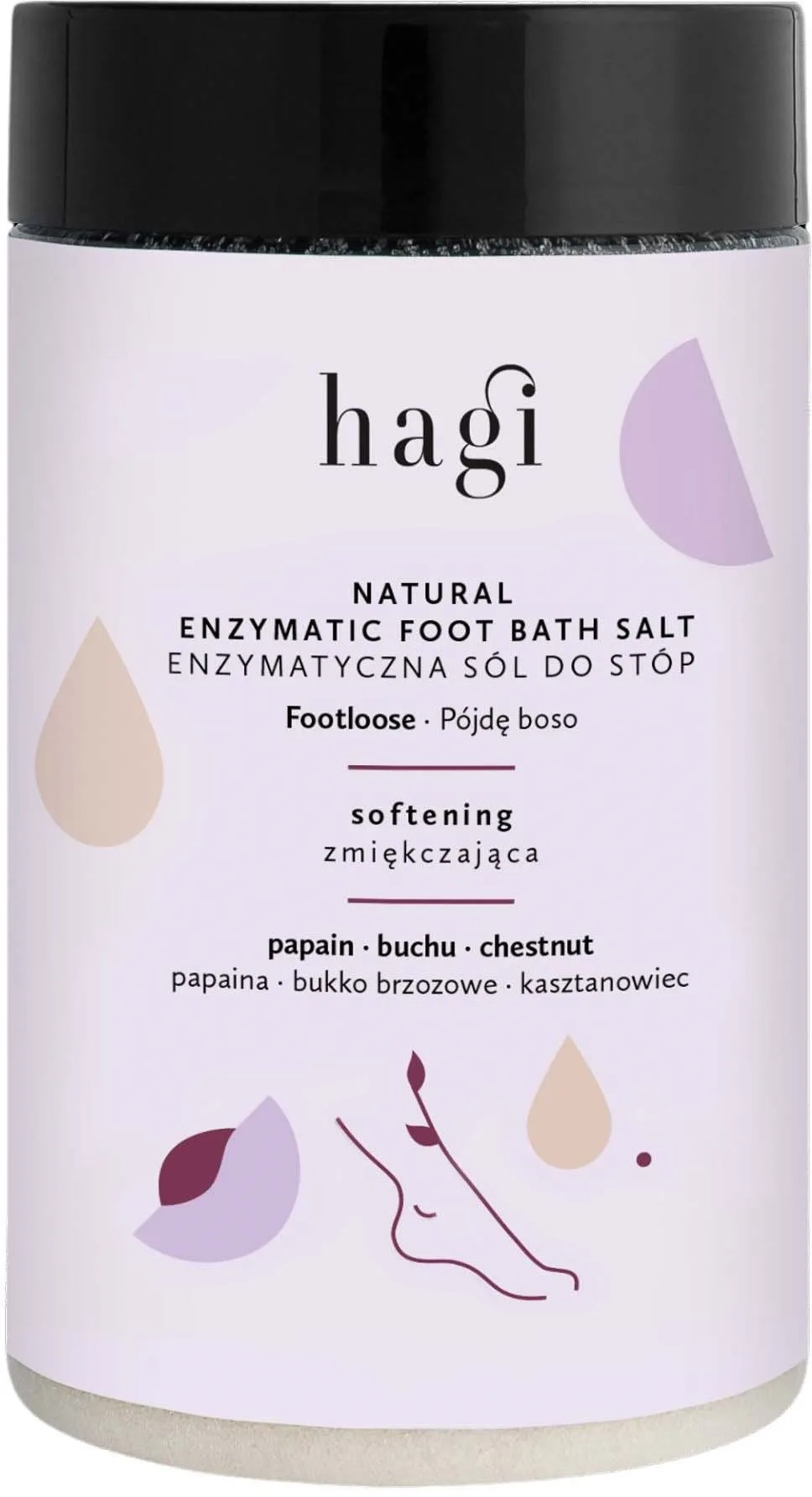 Hagi Natural Enzymatic Foot Bath Salt 480 g