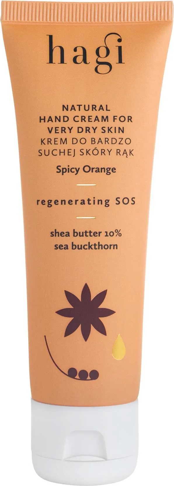 Hagi Natural Hand Cream For Very Dry Skin Spicy Orange  m 50 ml