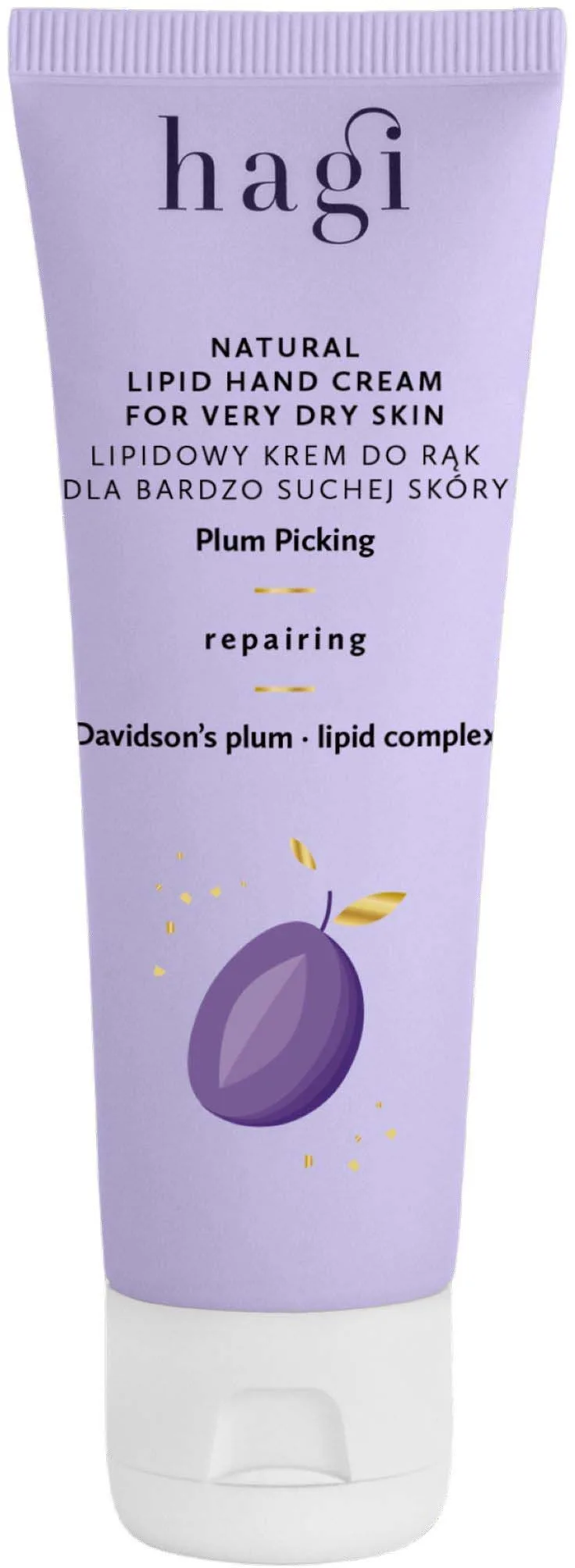 Hagi Natural Lipid Hand Cream Plum Picking For Very Dry Skin 50 ml