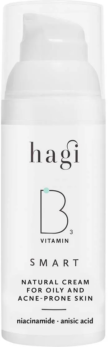 Hagi Smart B - Natural Cream For Oily & Acne-Prone Skin  m 50 ml