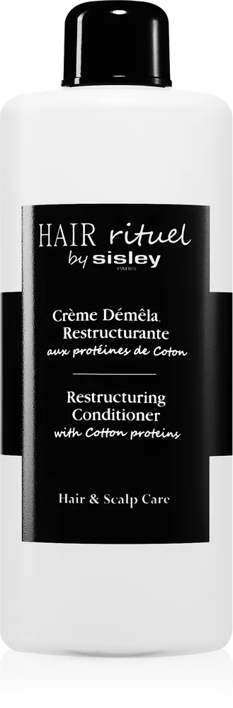 Hair Rituel by Sisley Restructuring Conditioner with Cotton proteins Udglattende balsam Til at behandle hårskørhed med protein 500 ml