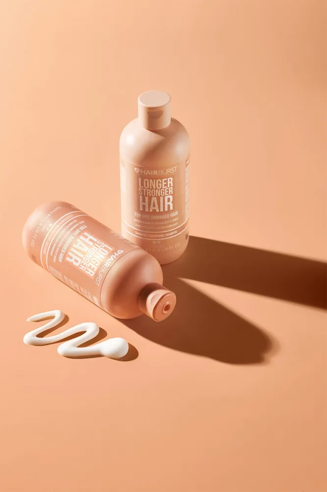 Hairburst Longer Stronger Hair Dry, Damaged Hair Fuktgivande schampo för torrt och skadat hår 350 ml