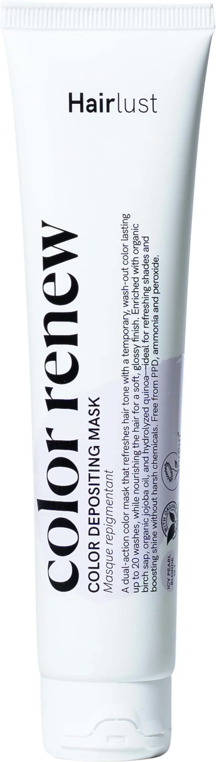 Hairlust Color Renew Color Depositing Mask Icy Pearl Blonde