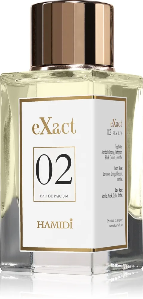 Hamidi eXact 02 Eau de Parfum naisille 100 ml