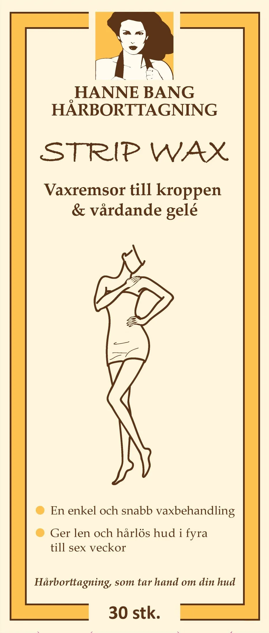 Hanne Bang Hårborttagning Strip Wax