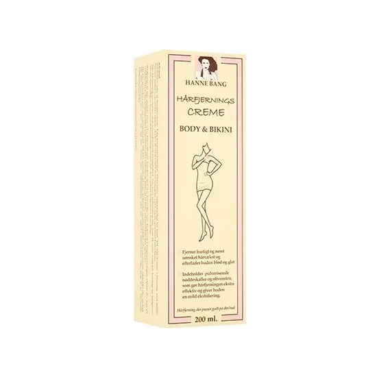 Hanne Bang Hårfjerningscreme Body & Bikini - 200 ml