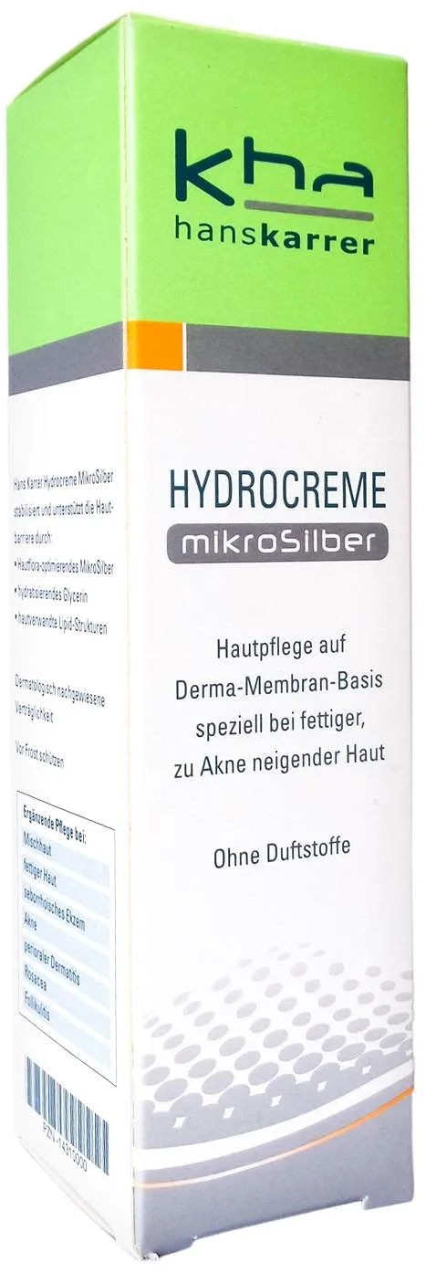 Hans Karrer Hydrocreme Mikrosilber 75 ml - Zur Hautpflege