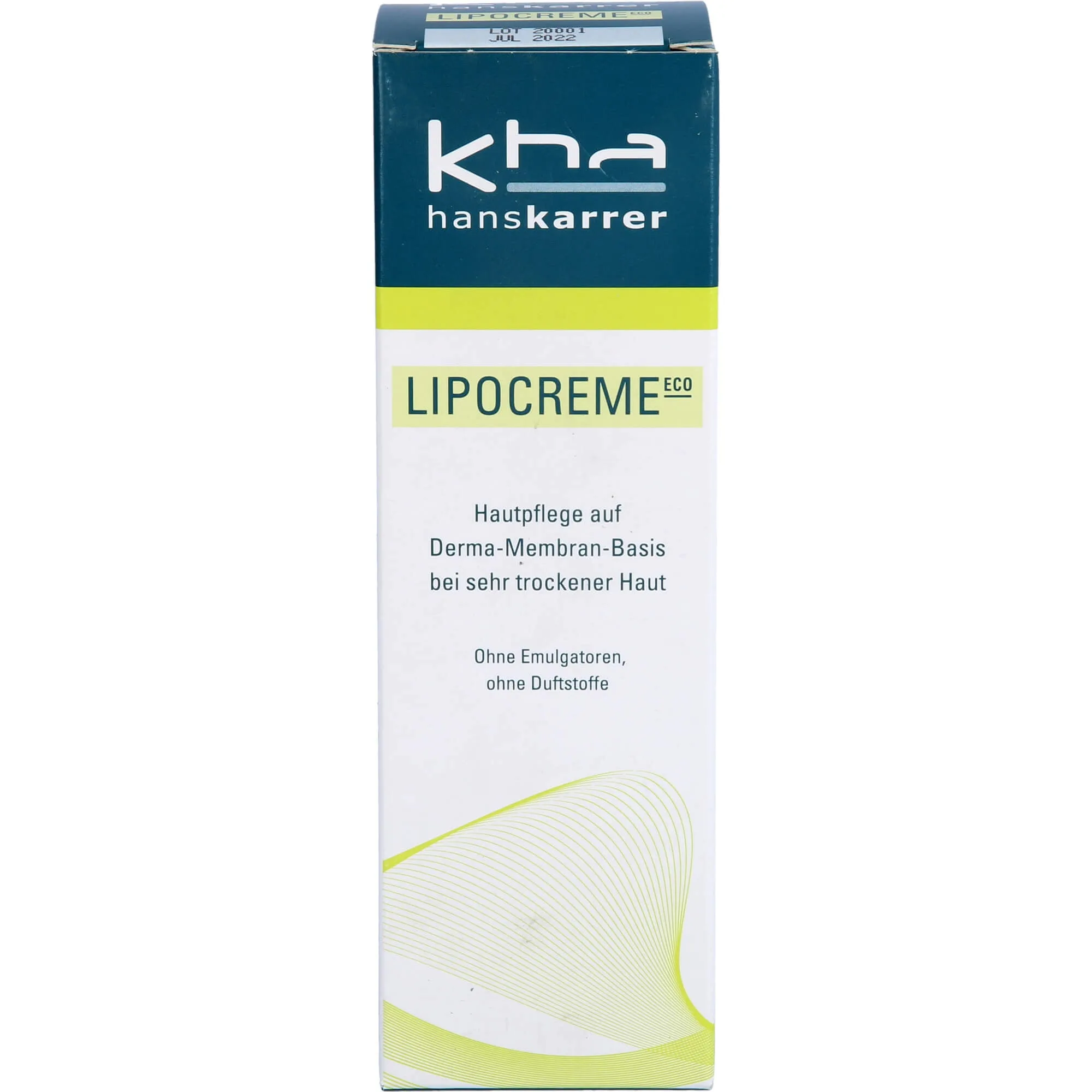 Hans Karrer Lipocreme ECO, 100 ml Creme
