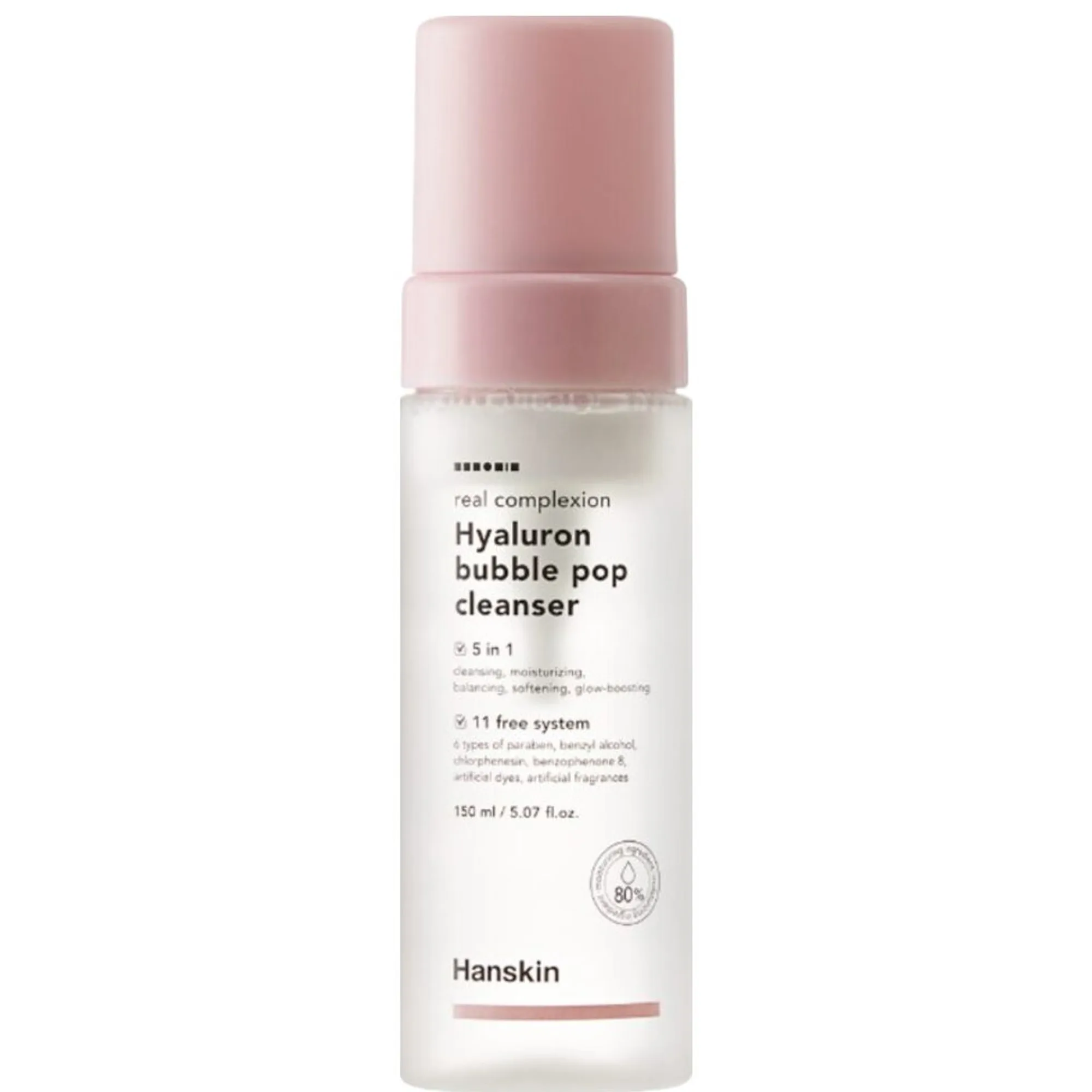 Hanskin Real Complexion Hyaluron Bubble Pop Cleanser Rengöringsskum