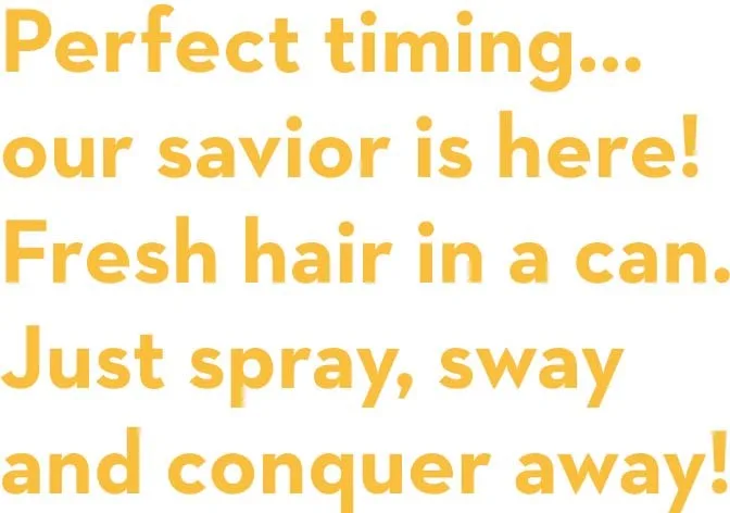 Happy Crazy Mine Pheew! Barely There Dry Shampoo 300 ml