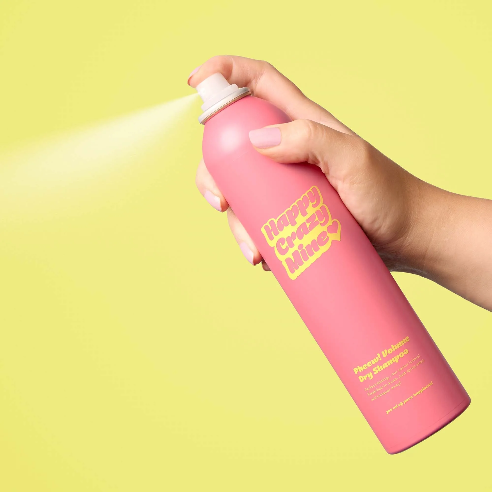 Happy Crazy Mine Pheew! Volume Dry Shampoo 300 ml