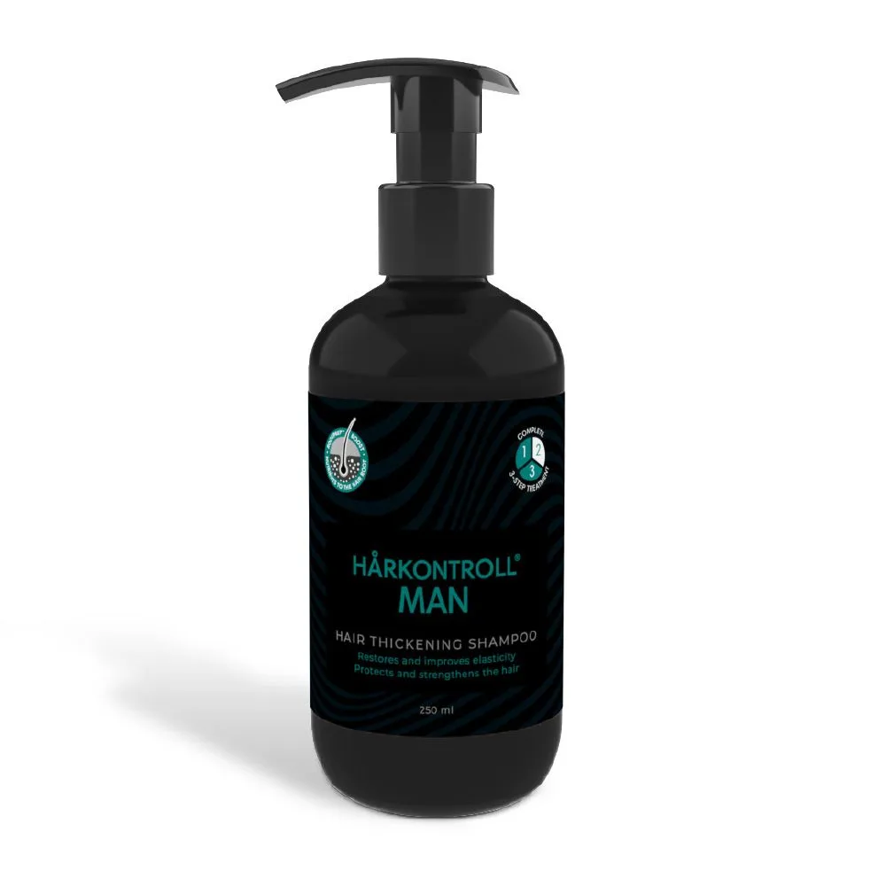 Hårkontroll Man Hair Thickening Schampoo 250 ml