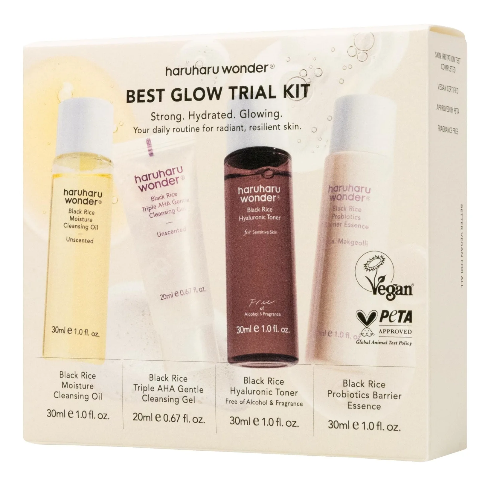 haruharu Wonder Haruharu Wonder Best Glow Trial Mini Kit 4 st