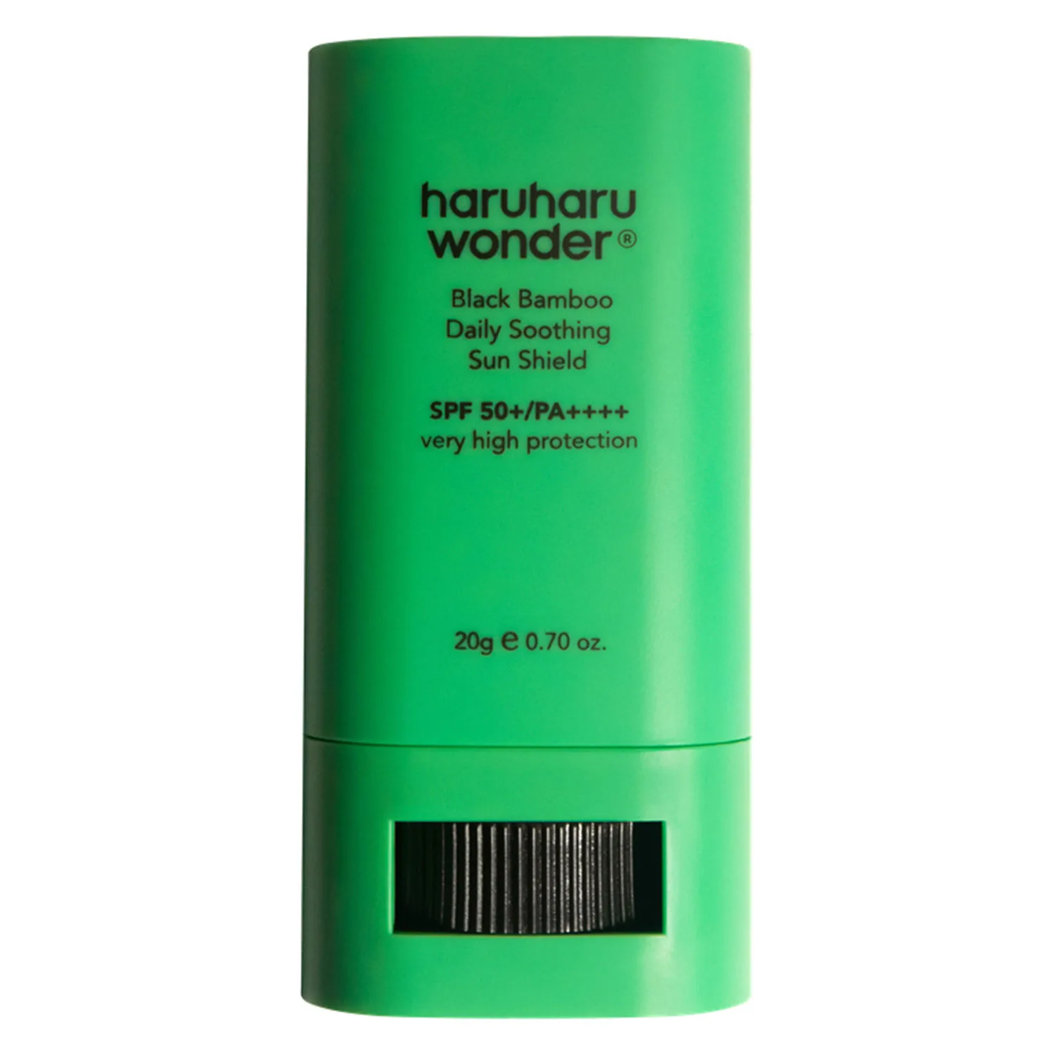 Haruharu Wonder Black Bamboo Daily Soothing Sun Shield Solskyddssticka med lugnande egenskaper SPF 50+ 20 g
