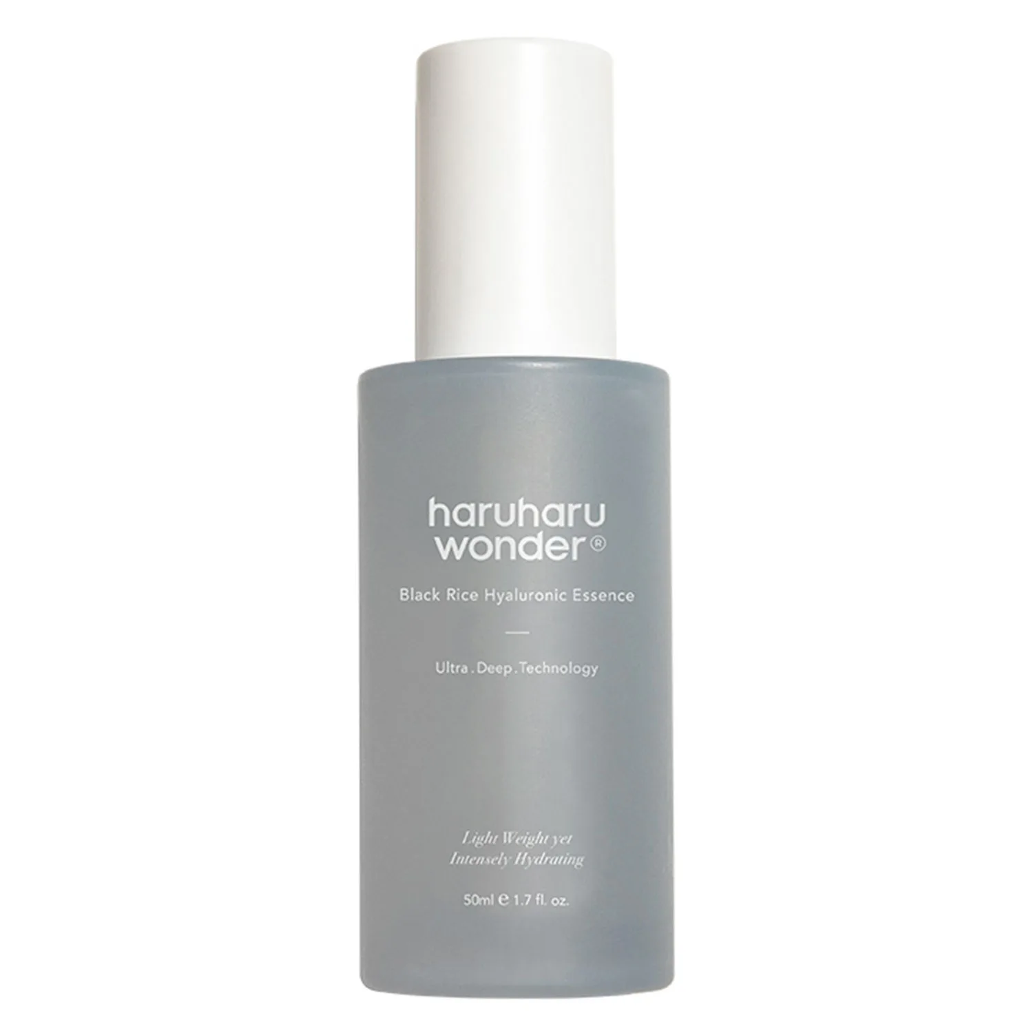 Haruharu Wonder Black Rice Hyaluronic Essence Återfuktande essens för regenerering och vård av hyn 50 ml