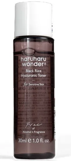 haruharu wonder Black Rice Hyaluronic Toner Free Of Alcohol Fragrance 30 ml