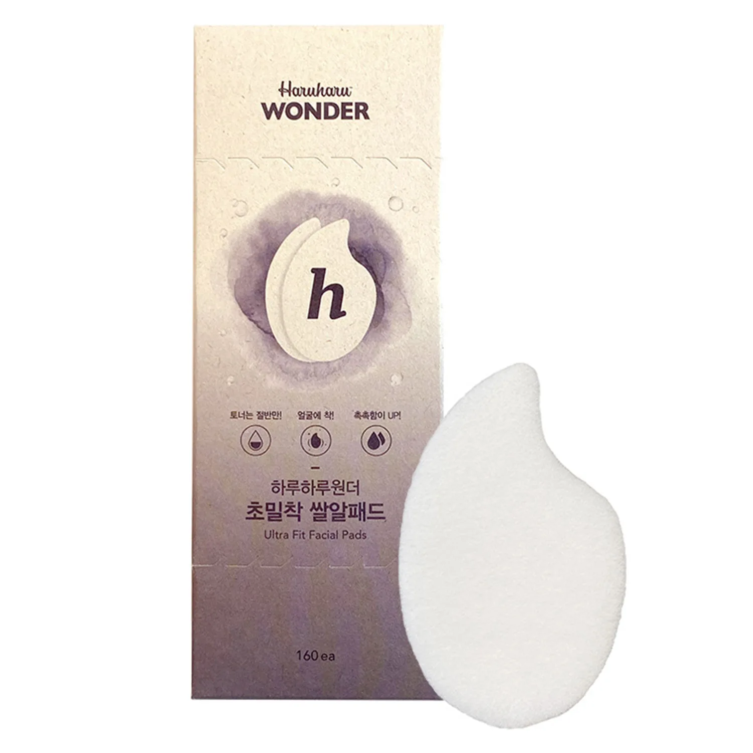 haruharu Wonder haruharu WONDER Ultra Fit Facial Pad 160 st