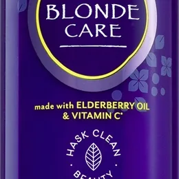 HASK Blonde Care Purple Shampoo hoitoaine vaaleille hiuksille keltaisia sävyjä neutralisoiva 355 ml