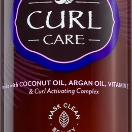 HASK Curl Care hoitava hoitoaine aaltoileville ja kiharille hiuksille 355 ml