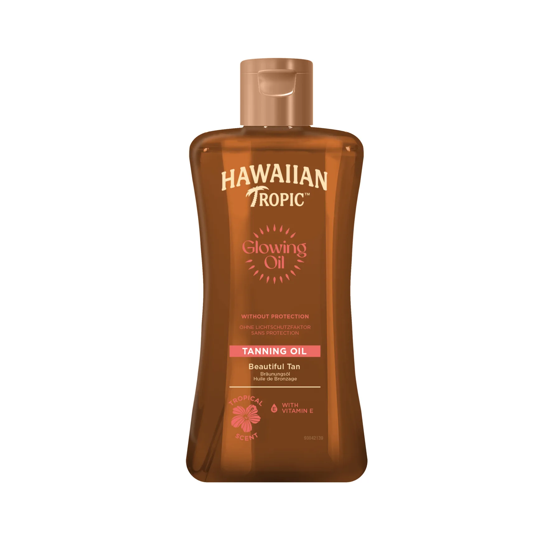 Hawaiian Tropic Glowing Oil Tanning vartaloöljy rusketuksen kestoa pidentämään 200 ml
