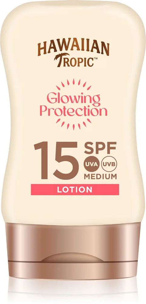 Hawaiian Tropic Glowing Protection Lotion SPF15 100 ml