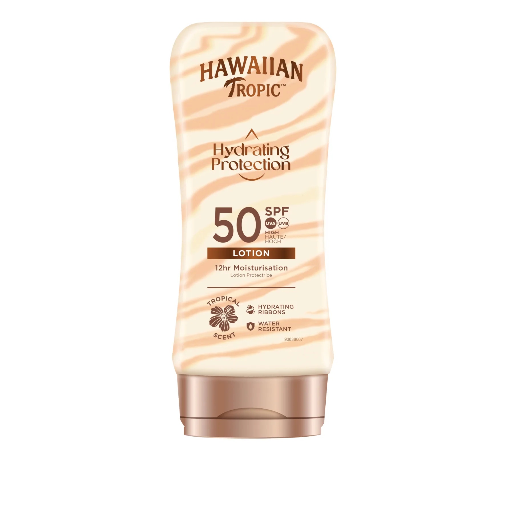 Hawaiian Tropic Hydrating Protection Lotion Solskyddsmedel för kroppen SPF 50 180 ml