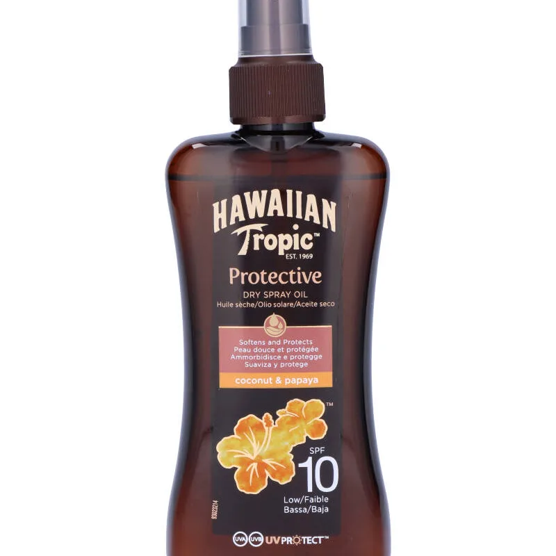 Hawaiian Tropic Protective Dry Spray Oil SPF 10 200 ml