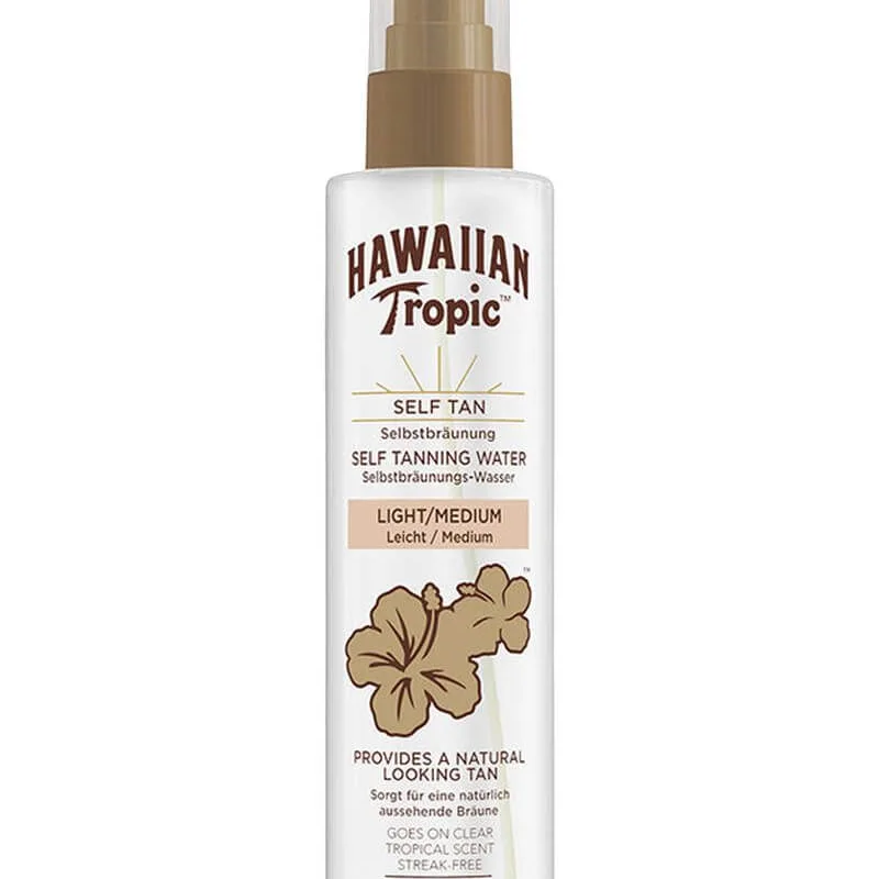 Hawaiian Tropic Self Tanning Water Light/Medium 190 ml