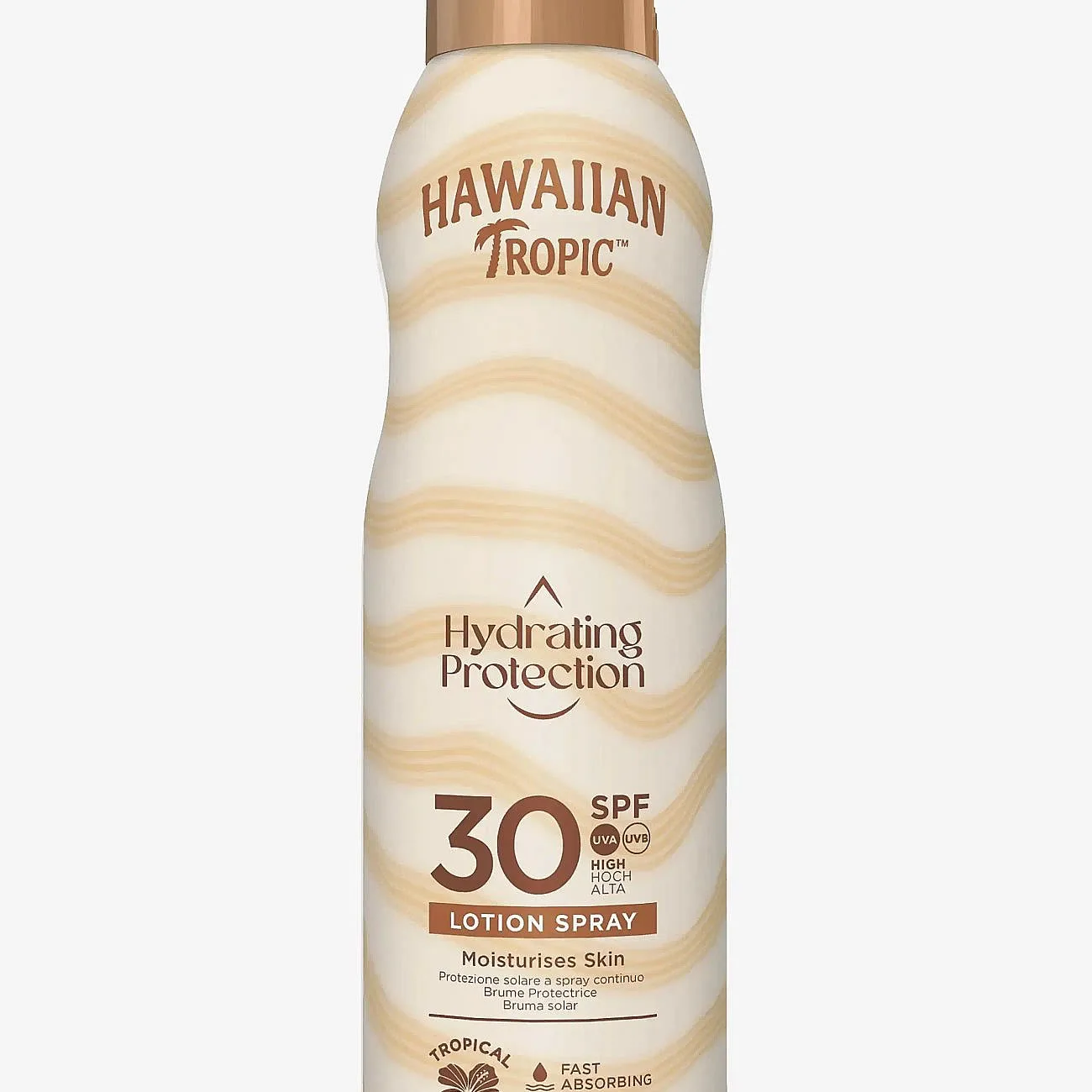 Hawaiian Tropic Hydrating Protection Lotion Spray aurinkosuojasuihke SPF 30 177 ml