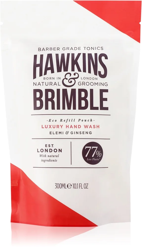 Hawkins & Brimble Luxury Hand Wash Eco Refill Pouch Handtvål Påfyllning 300 ml