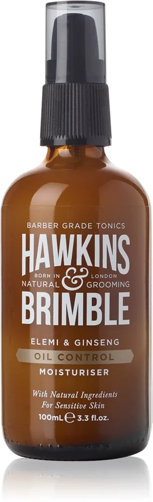 Hawkins & Brimble Oil Control Moisturiser Fuktgivande kräm för fet hud för män 100 ml